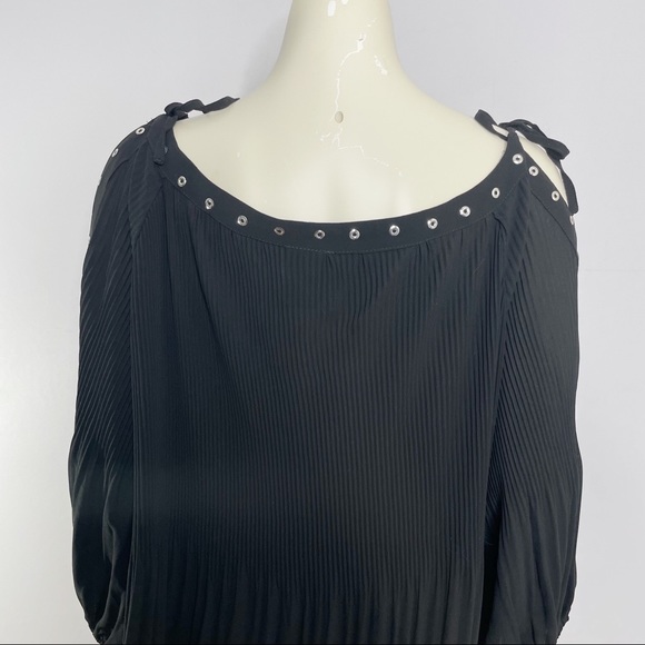 CARTISE High End Designer Grommet Cold Shoulder Tunic - Sz XL / 12 - Picture 11 of 12